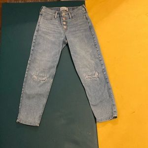 Abercrombie and Finch 11-12 High-rise, mini mom jeans
